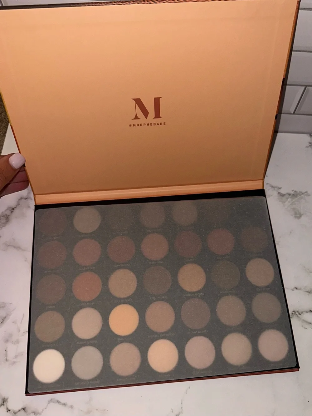 Morphe 35U Gilded Desert Eye Shadow Pallet